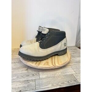 Timberland Men Waterproof Boots Size13 Campsite Chukka Cement NBK Factory Second